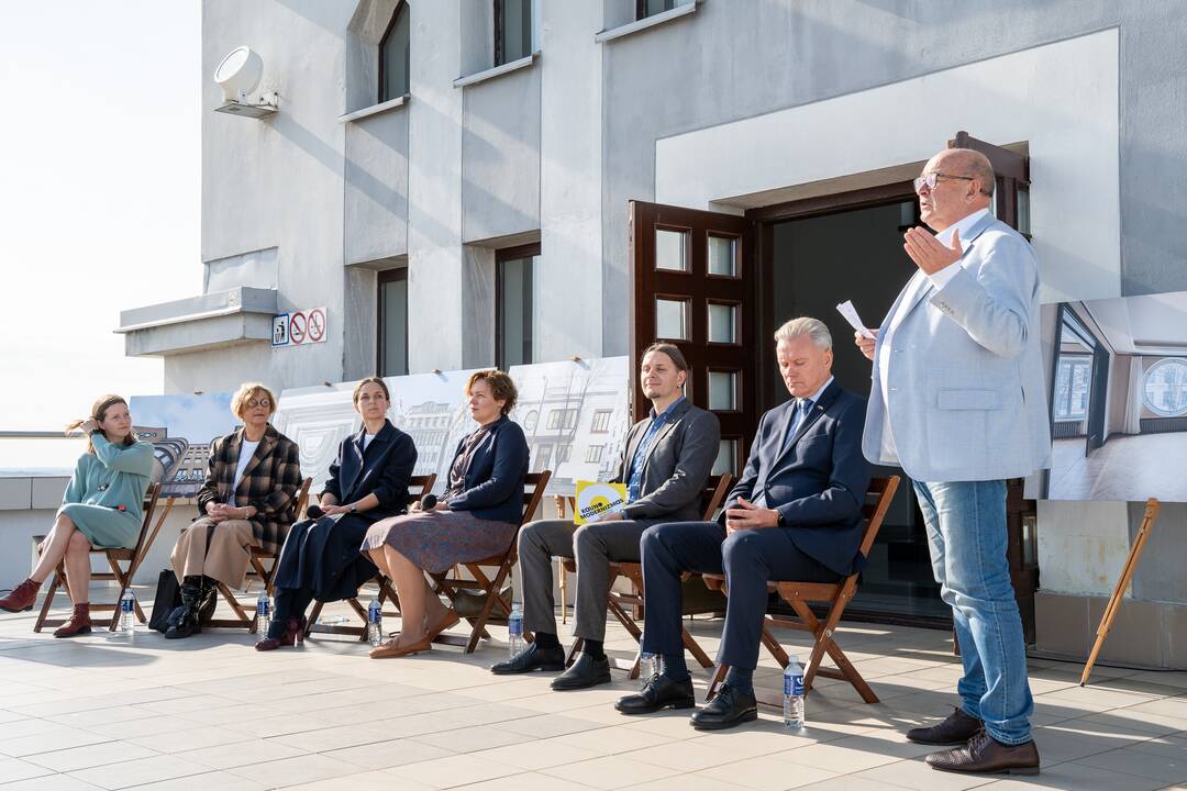 Kauno tarpukario architektūros įtraukimo Į UNESCO paveldo sąrašą pristatymas