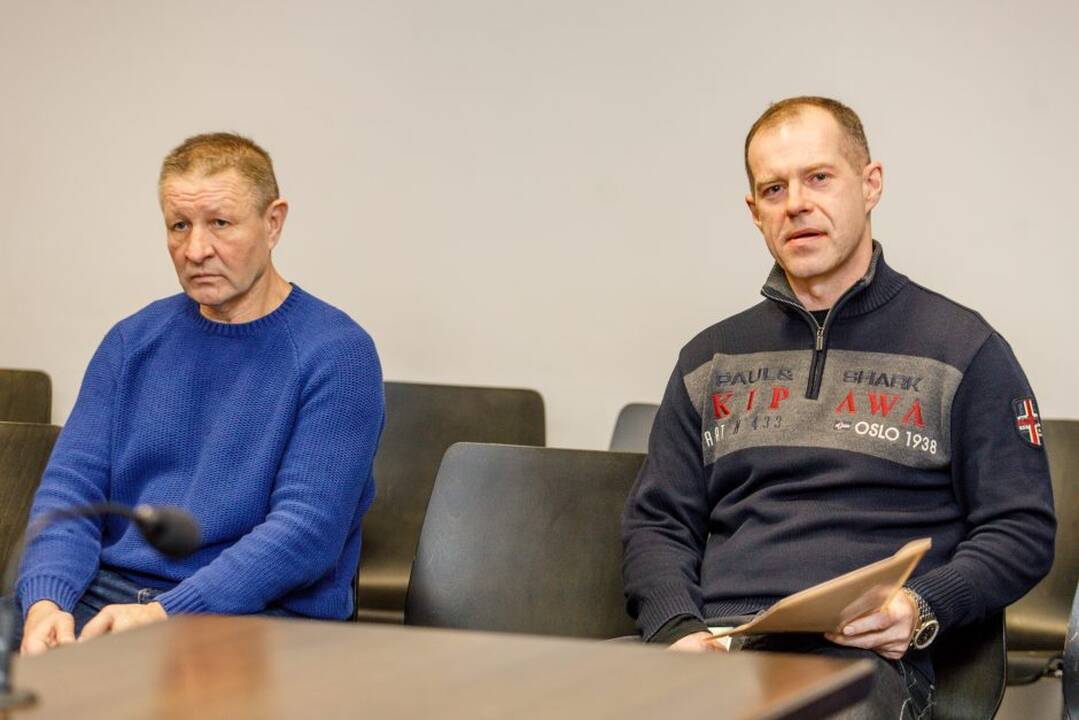 Iš kairės: Dainius Puskunigis, Vladislavas Dobrovolskis, Imantas Piktužis.