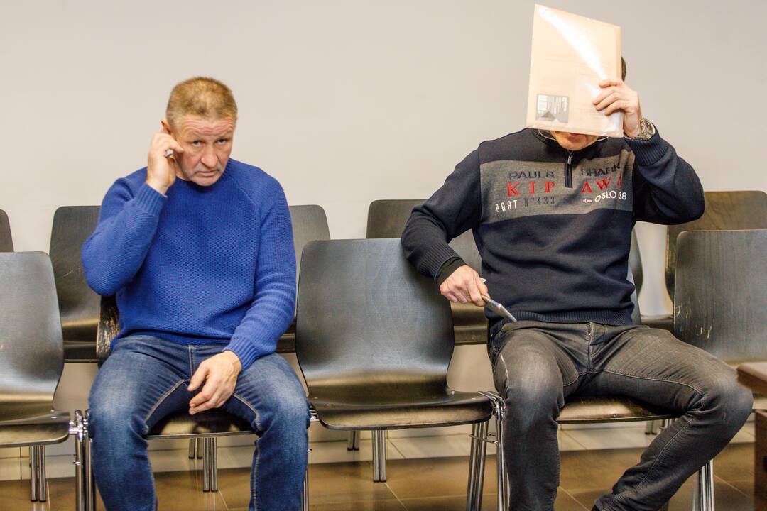 Iš kairės: Dainius Puskunigis, Vladislavas Dobrovolskis, Imantas Piktužis.