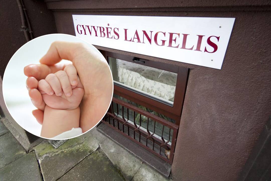 Kauno gyvybės langelyje paliktas naujagimis berniukas
