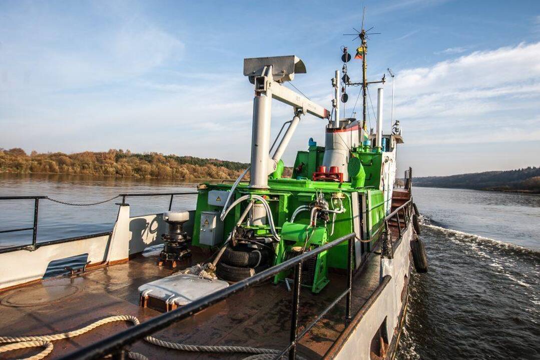 Laivyba Nemune bus patogesnė: projekto vertė – beveik 30 mln. eurų