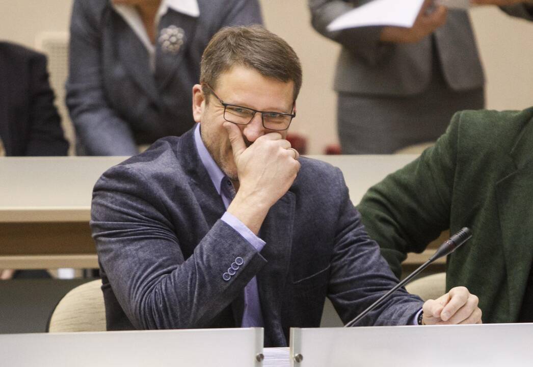 Pozicija: Ž.Garšva vengia klausimų dėl ikiteisminio tyrimo, susijusio su jo vadovaujama bendrove "Dextera".