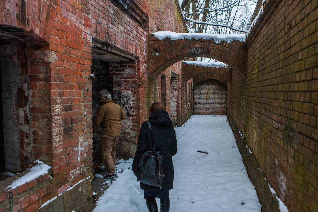 Įrodymas: R.Juknevičius virtualioje erdvėje ne kartą matė ekstremalias asmenukes, nufotografuotus pavojingose fortų vietose.
