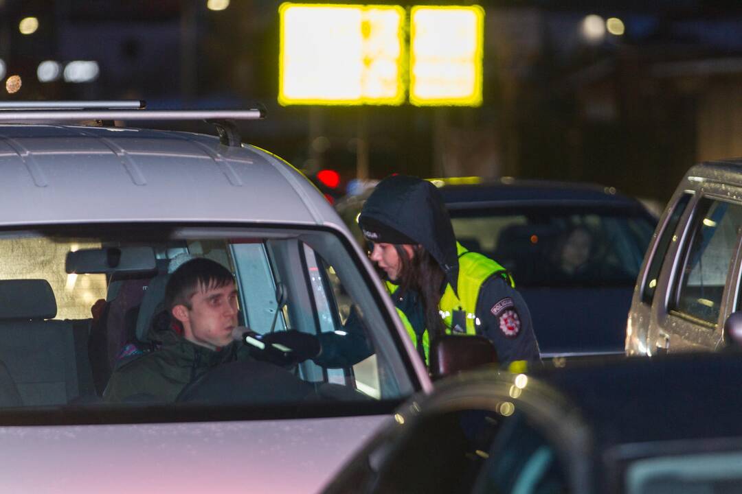 Policijos reidas Europos prospekte