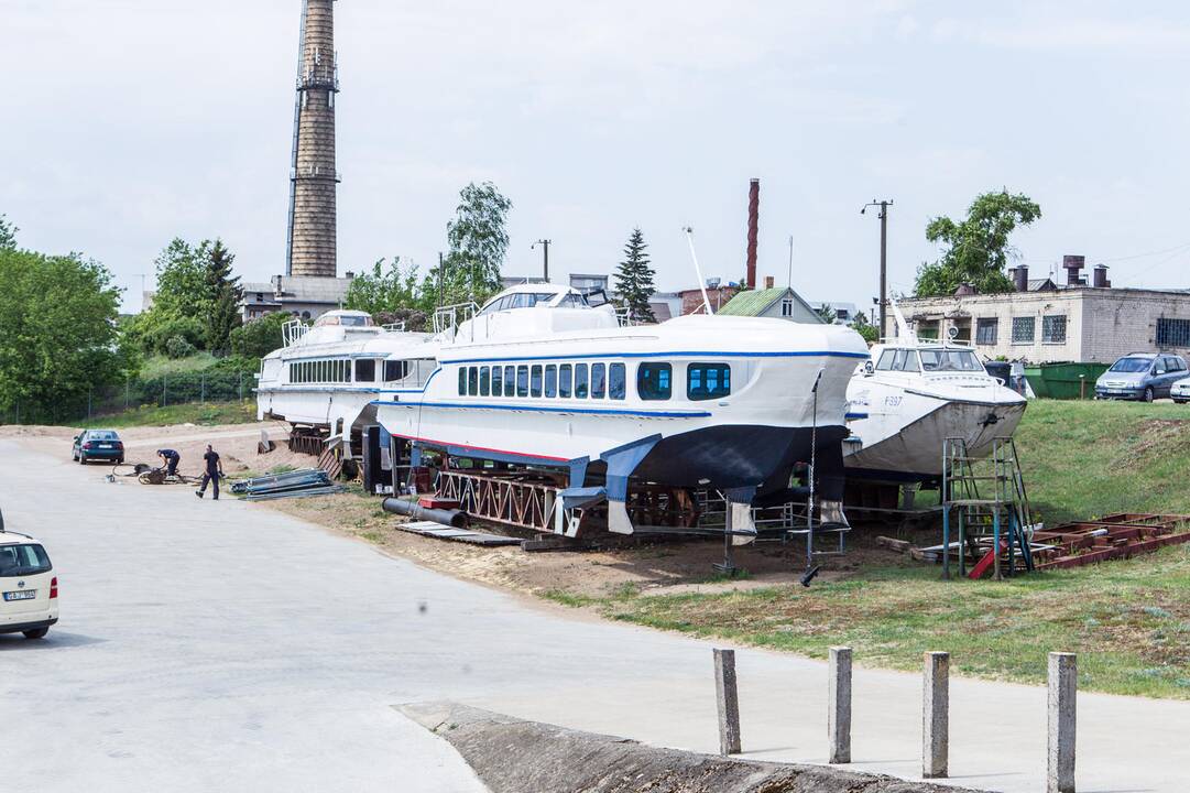 „Raketos“ tipo laivas plukdys iš Kauno į Nidą