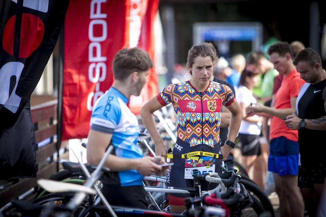 Smagu: Kauno triatlone kiekvienas dalyvis ras sau tinkamų išbandymų ir pramogų.