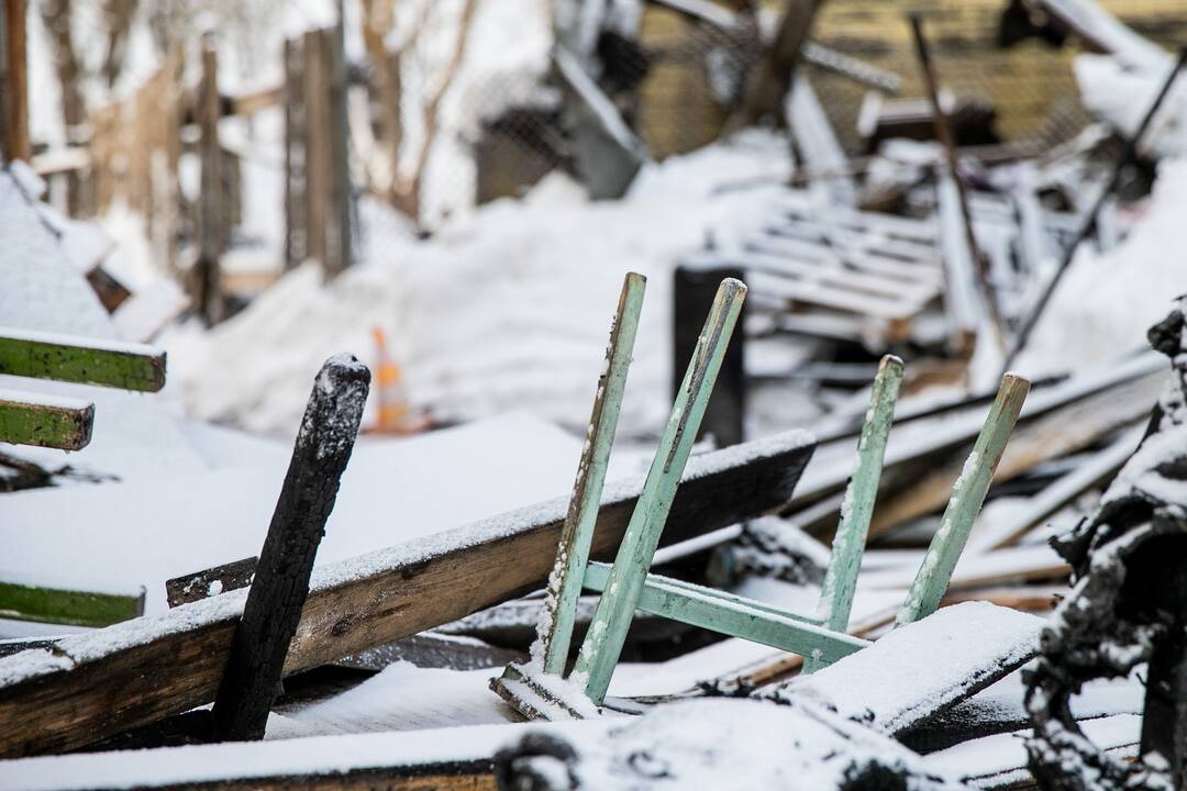 Du gaisrai per vieną dieną toje pačioje vietoje Aleksote