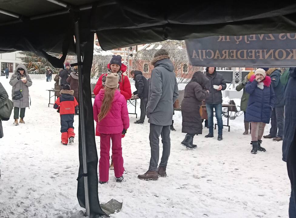 Klaipėdos širdyje – vaišės visiems