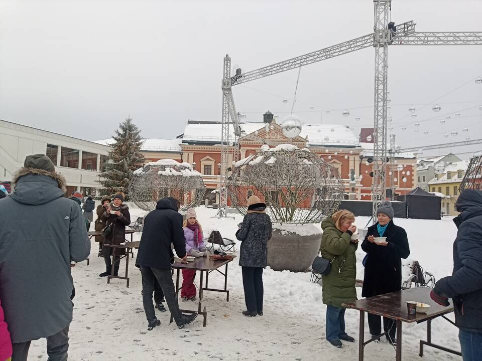 Klaipėdos širdyje – vaišės visiems