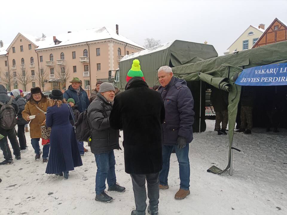 Klaipėdos širdyje – vaišės visiems