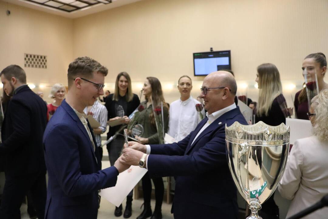 „Aistės-LSMU“ krepšinio komandai – miesto padėka