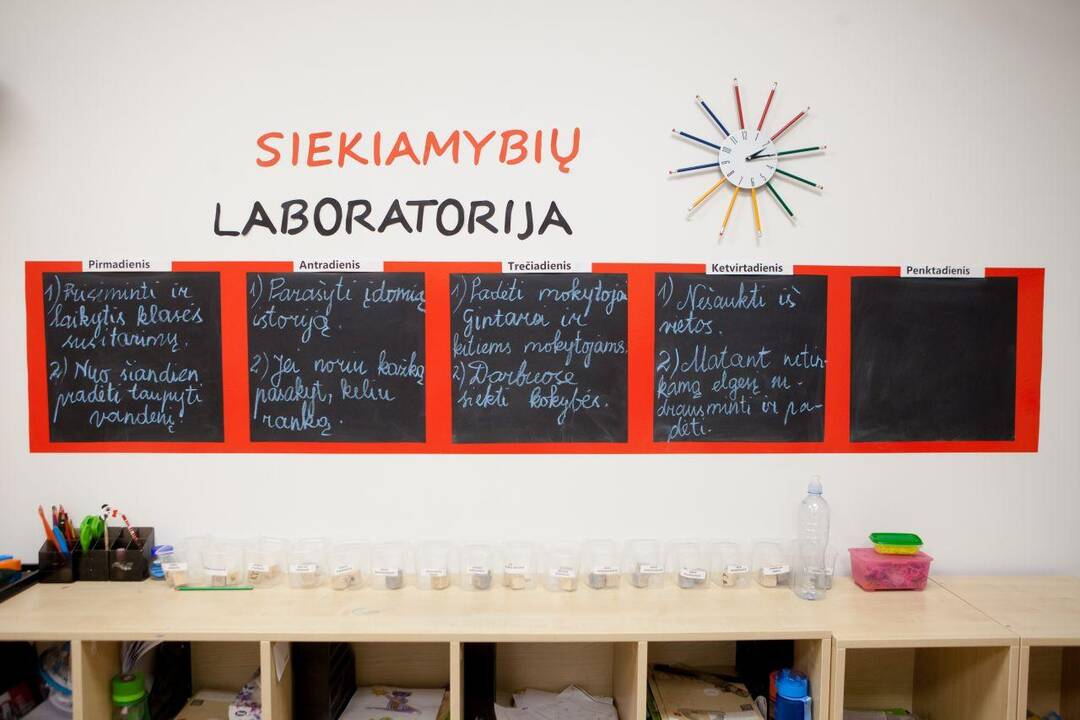 Svarbu: mokykla neturi būti ta vieta, kur mokiniai ruošiami kažkokiam patikrinimui ir egzaminui. Mokykla ir mokymasis joje yra pats gyvenimas.