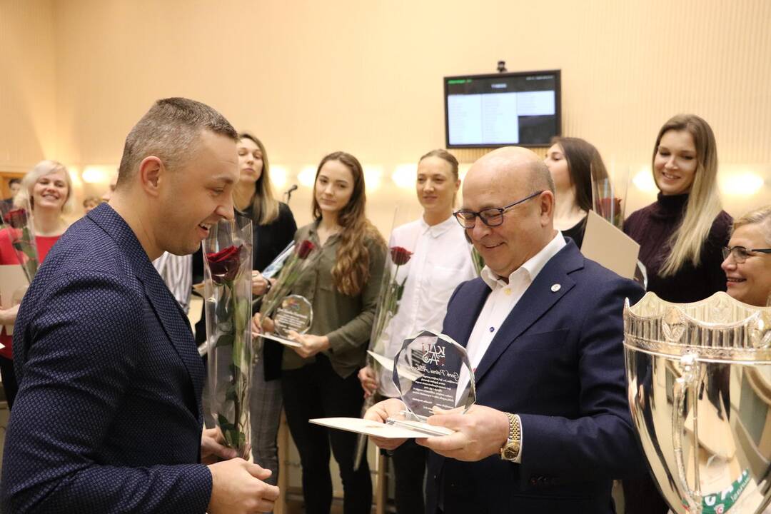 „Aistės-LSMU“ krepšinio komandai – miesto padėka