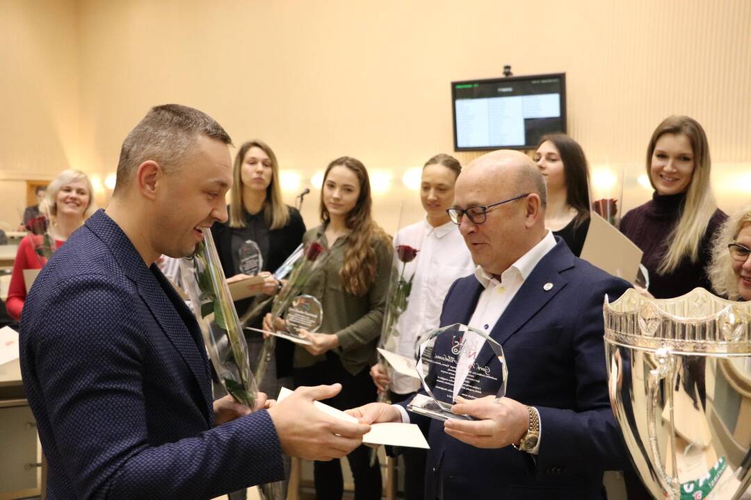 „Aistės-LSMU“ krepšinio komandai – miesto padėka