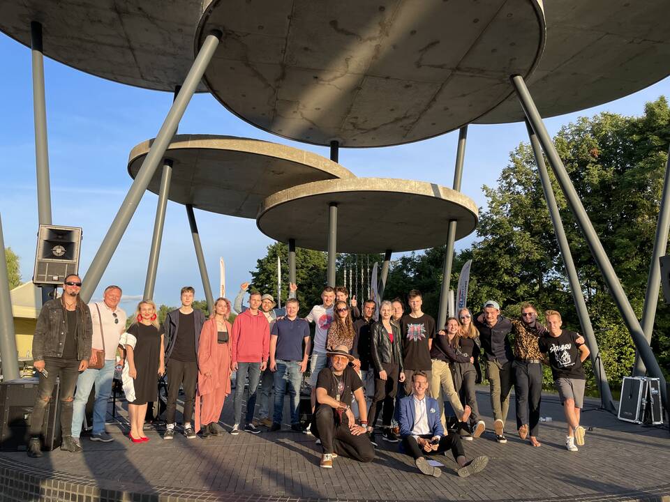 Veiksmas: Jaunimo muzikos festivalio atrankos dalyviai sužavėjo ir publiką, ir komisiją.
