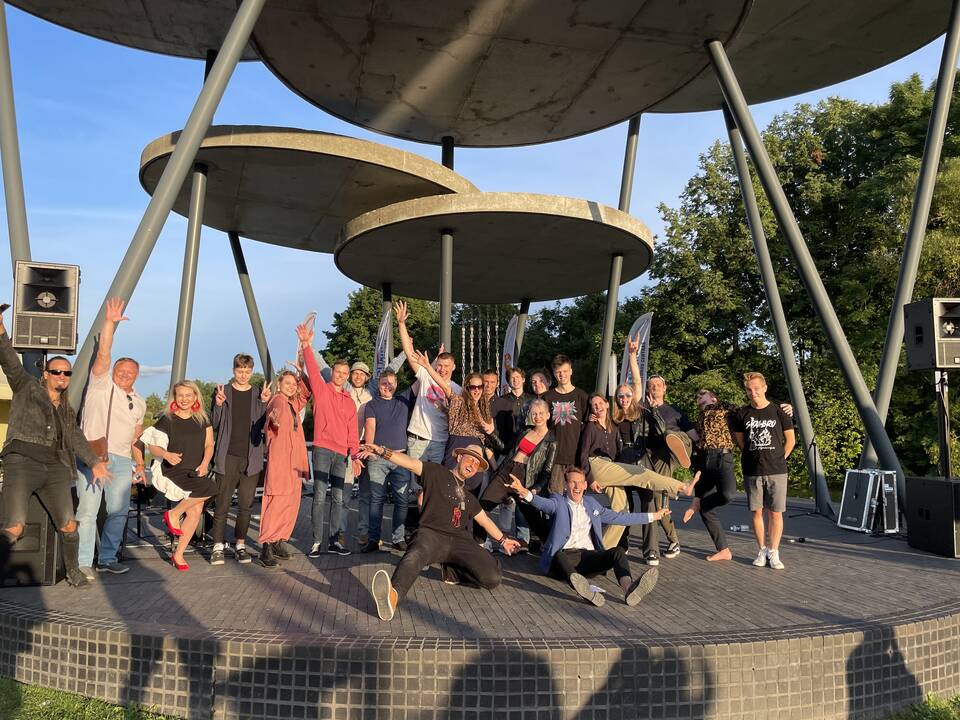 Veiksmas: Jaunimo muzikos festivalio atrankos dalyviai sužavėjo ir publiką, ir komisiją.