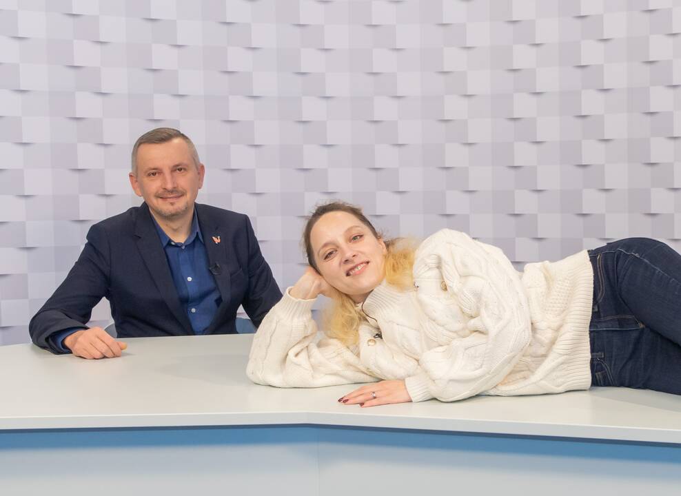 Gražvydas Muižys, Gabija Siurbytė ir Ernerstas Jankauskas