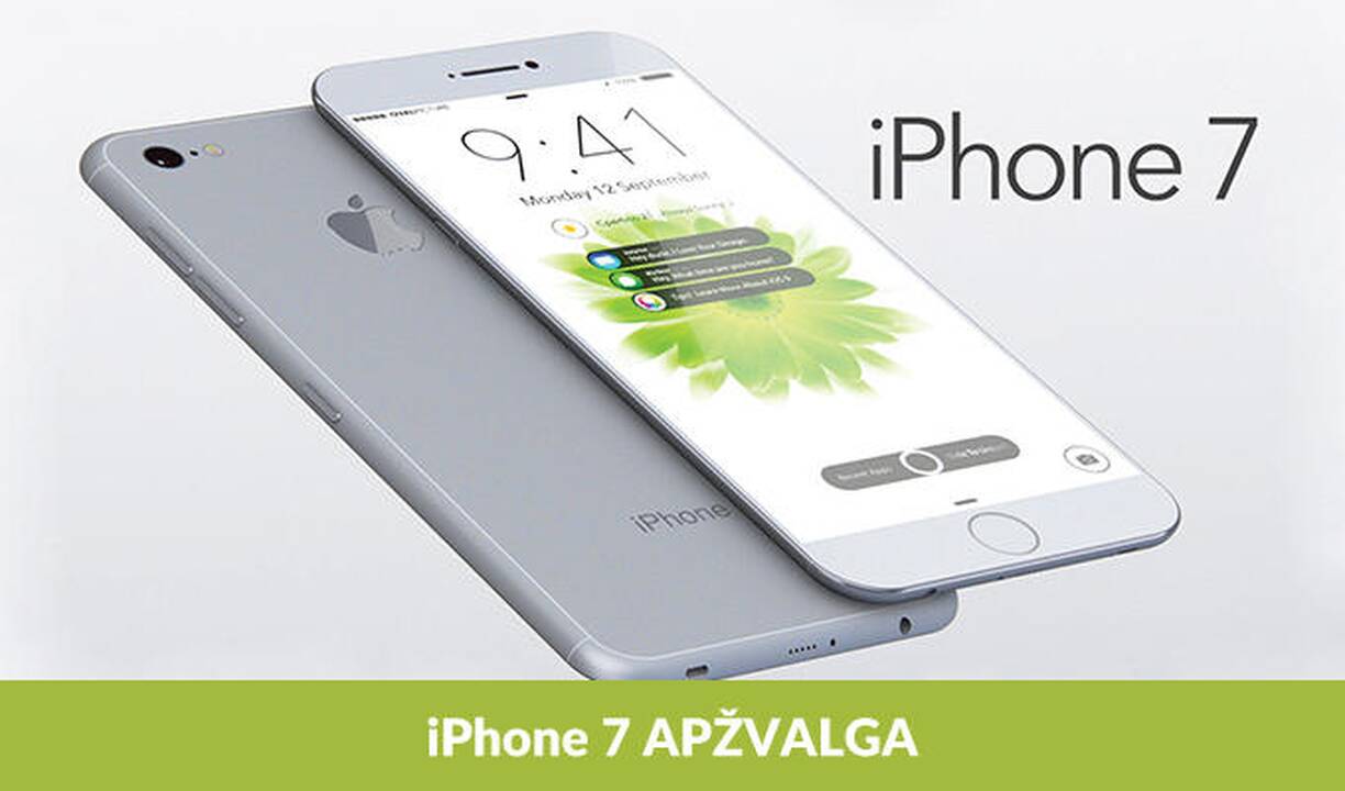 Naujasis „iPhone 7“: revoliucija ar evoliucija?