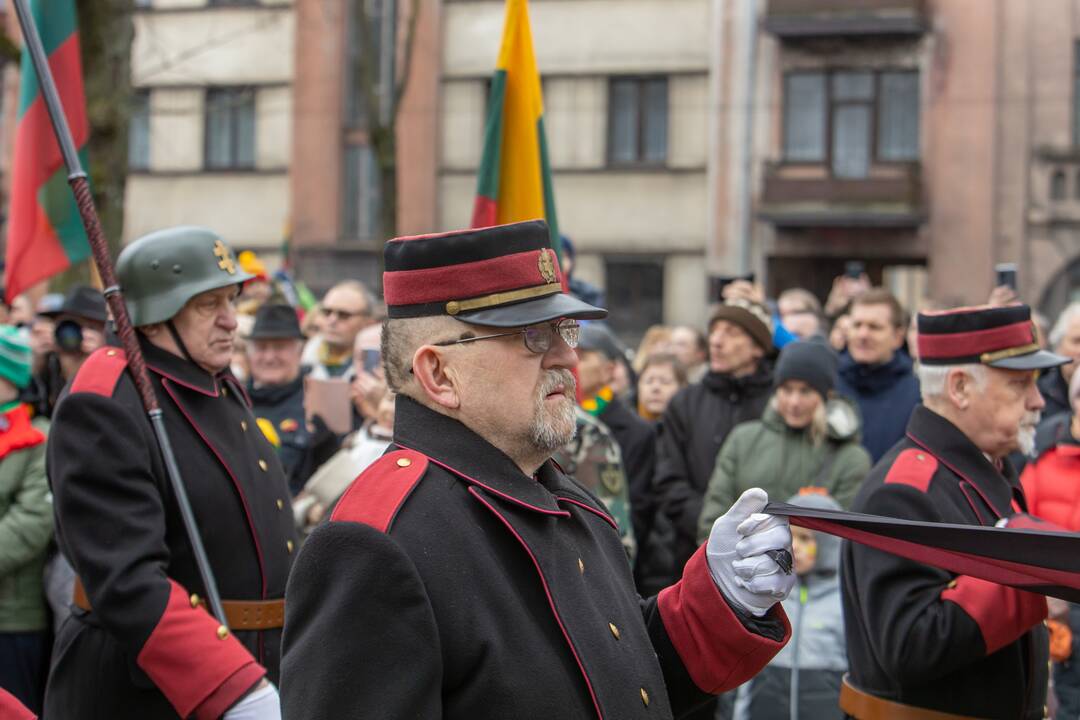 Vasario 16-osios minėjimas Kaune