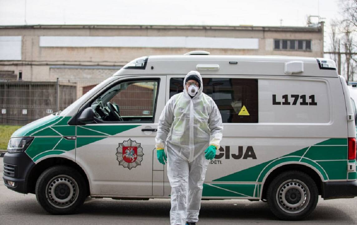 Koronavirusas diagnozuotas per 30 policijos pareigūnų, dar apie 80 – saviizoliacijoje
