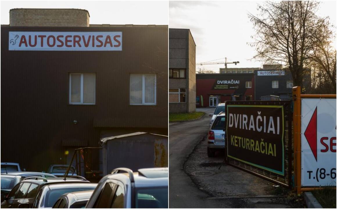 Tyrimas: teisėsaugininkai neatskleidžia, ar šios patalpos Raudondvario plente buvo išsinuomotos pasinaudojus padirbtu dokumentu.