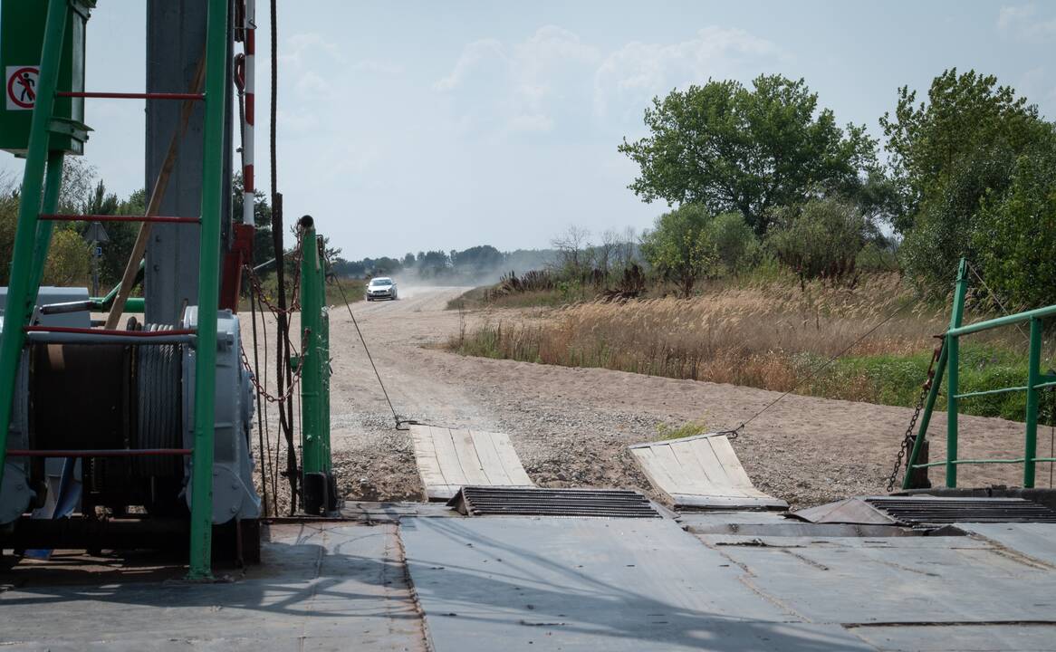 Tęstinumas: P.Chadaravičiaus tėvas taip pat buvo keltininkas, o jis pats žada čia dirbti tol, kol galės.