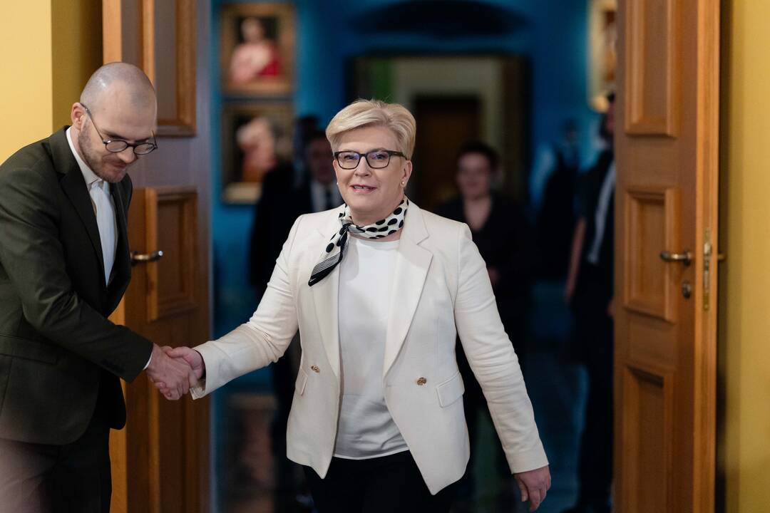 Porinkiminė I. Šimonytės spaudos konferencija