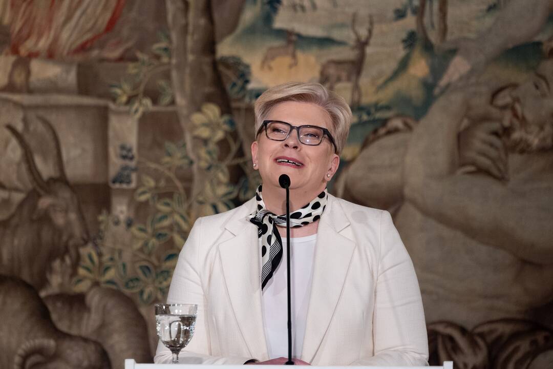 Porinkiminė I. Šimonytės spaudos konferencija