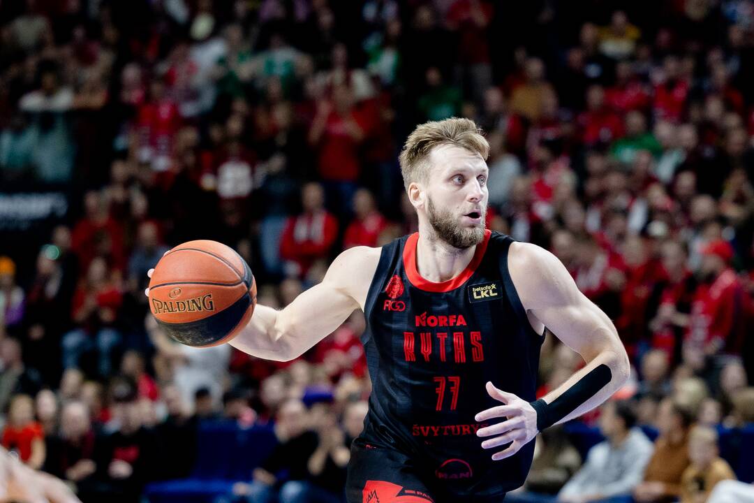 „Betsafe-LKL“ rungtynės: Vilniaus „Rytas“ – Kauno „Žalgiris“