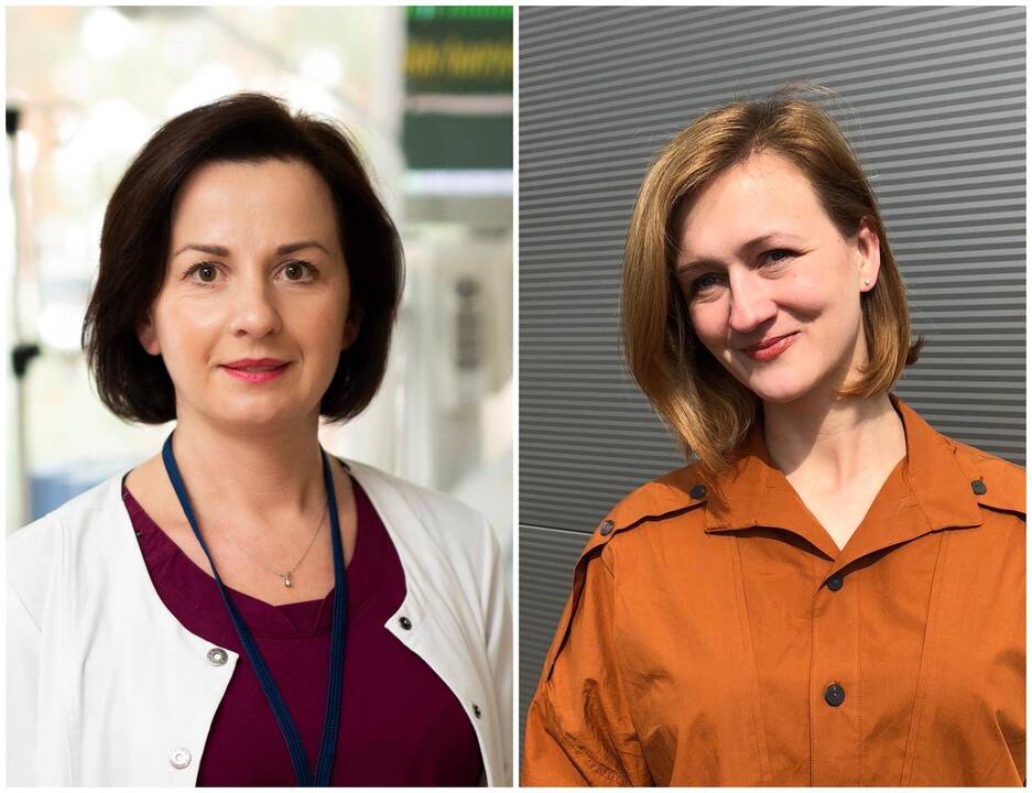 Ilona Aldakauskienė (kairėje) ir Kristina Krasko (dešinėje)