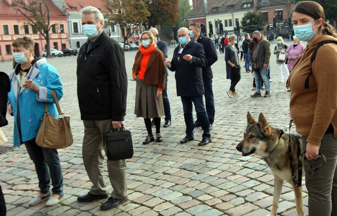 Seimo rinkimuose iš anksto balsavo Kauno meras V. Matijošaitis