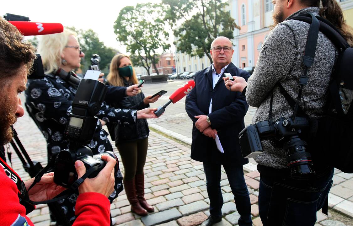 Seimo rinkimuose iš anksto balsavo Kauno meras V. Matijošaitis