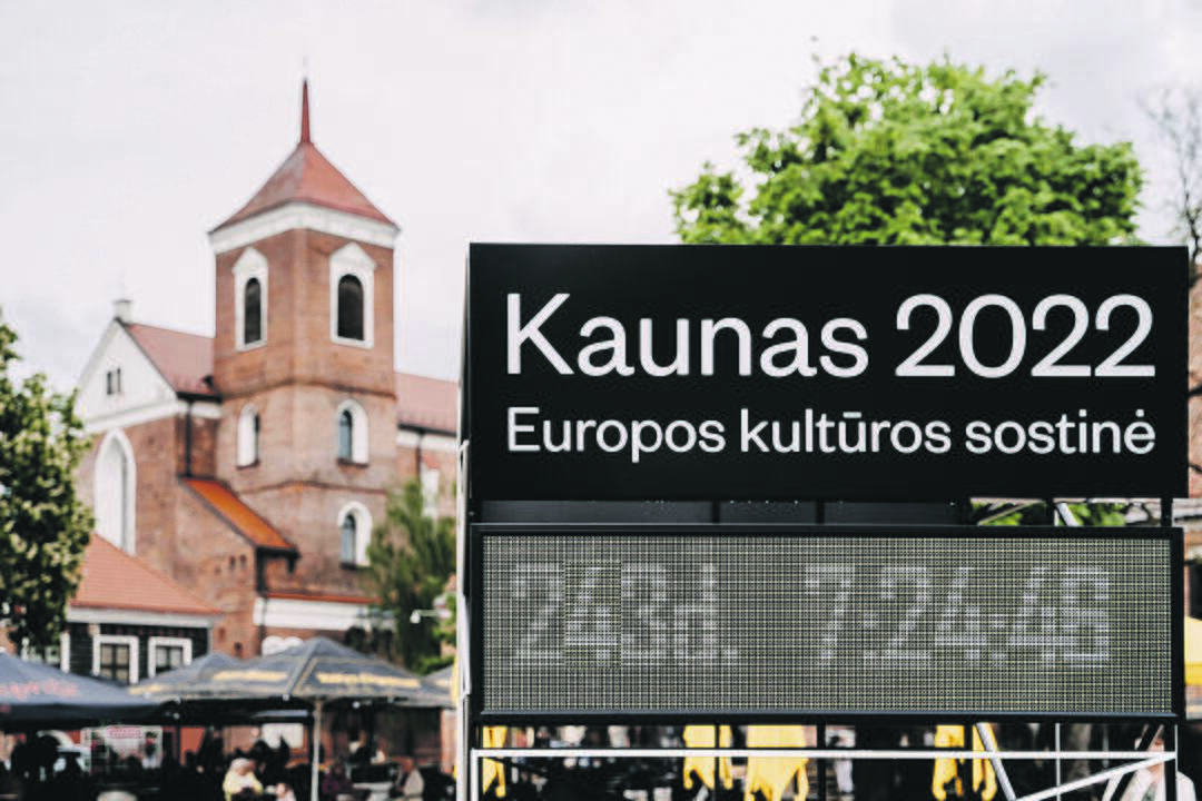 Kaunas ir Kauno rajonas pradeda skaičiuoti laiką iki Europos kultūros sostinės atidarymo