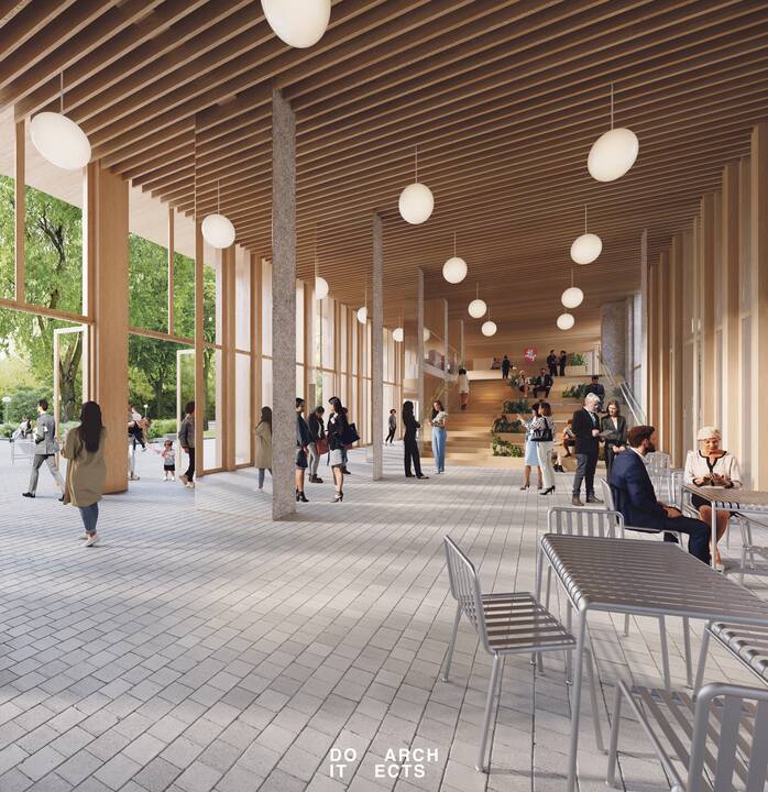 Planai: šiuo metu jau paskelbtas tarptautinis architektūrinis-urbanistinis konkursas suprojektuoti ministerijų miestelį. Planuojama, kad po poros metų į jį pradės keltis pirmosios valdžios įstaigos.