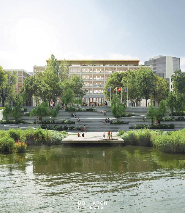 Planai: šiuo metu jau paskelbtas tarptautinis architektūrinis-urbanistinis konkursas suprojektuoti ministerijų miestelį. Planuojama, kad po poros metų į jį pradės keltis pirmosios valdžios įstaigos.