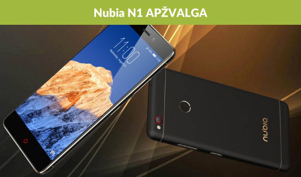 Naujojo „Nubia“ ambasadorius – pats C. Ronaldo