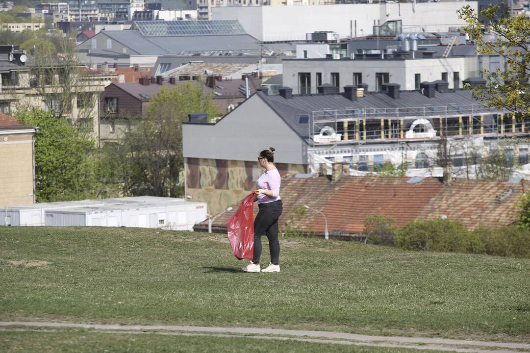 Vilniuje – visuotinė švaros akcija „Darom“
