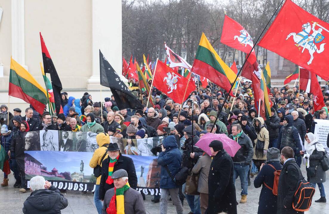 Kovo 11-osios patriotinės eitynės Vilniuje