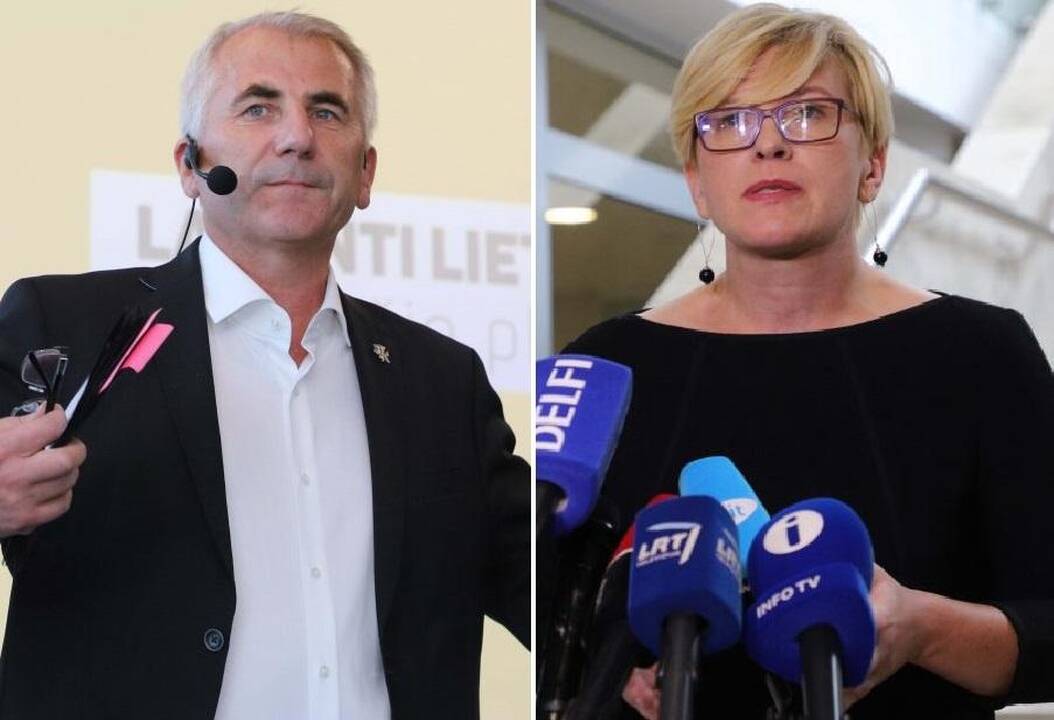 Vygaudas Ušackas ir Ingrida Šimonytė
