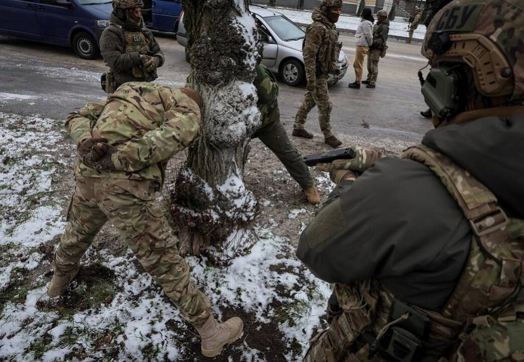 M. Podoliakas: kovos Soledare ir Bachmute yra kruviniausios per visą karą