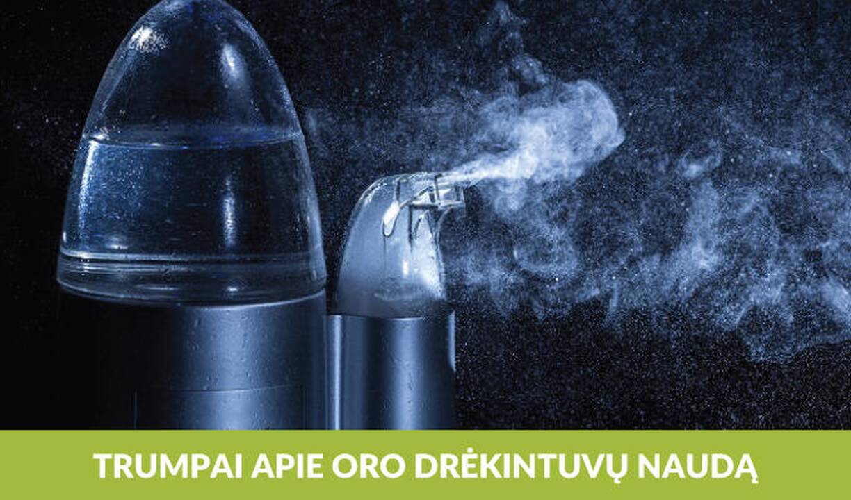 Oro drėkintuvo nauda: penkios svarbiausios priežastys 