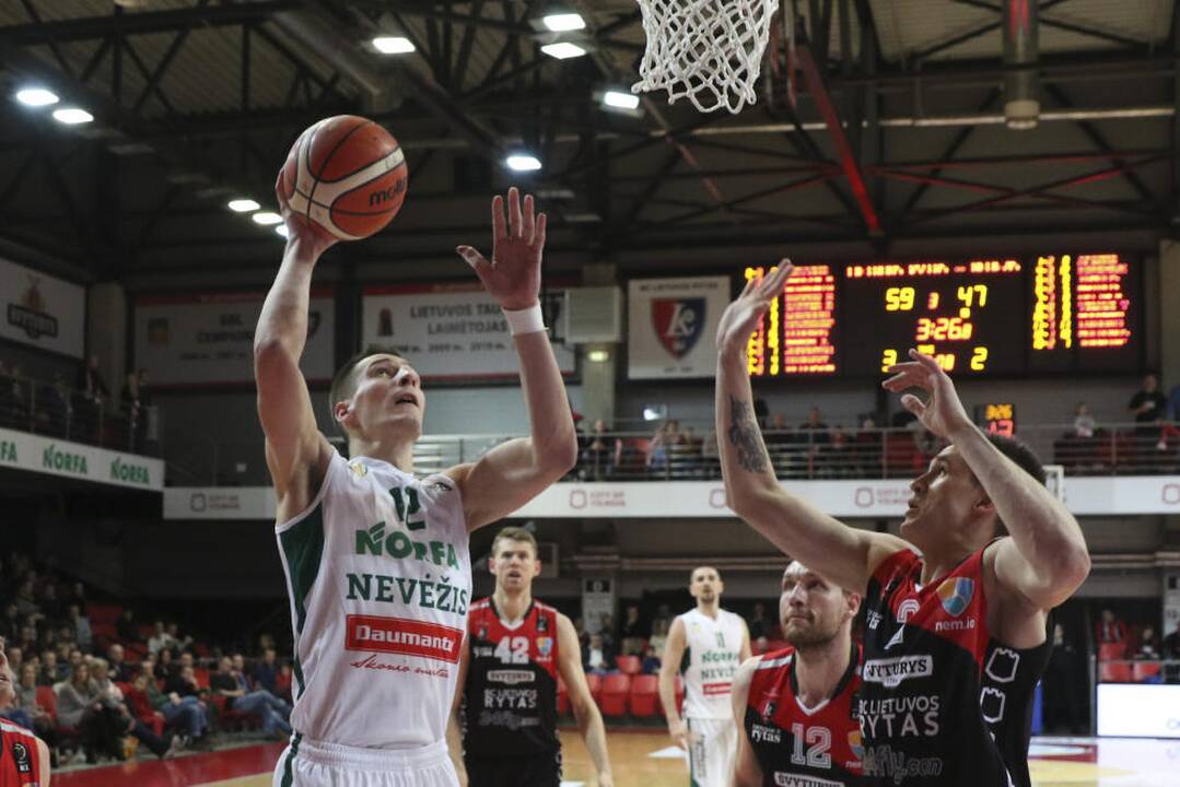 „Lietuvos rytas“ pasiekė revanšą prieš lyderio išduotą „Nevėžį“