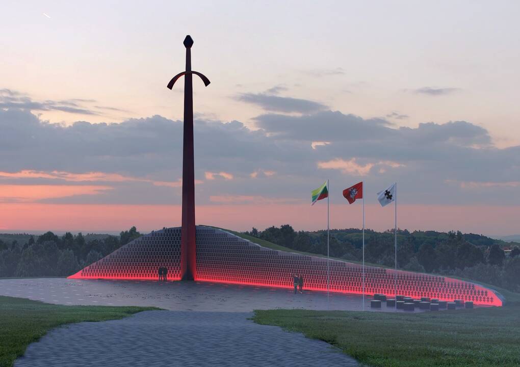 Siūlo užbaigti Lietuvos partizanams skirto memorialo statybas Kryžkalnyje