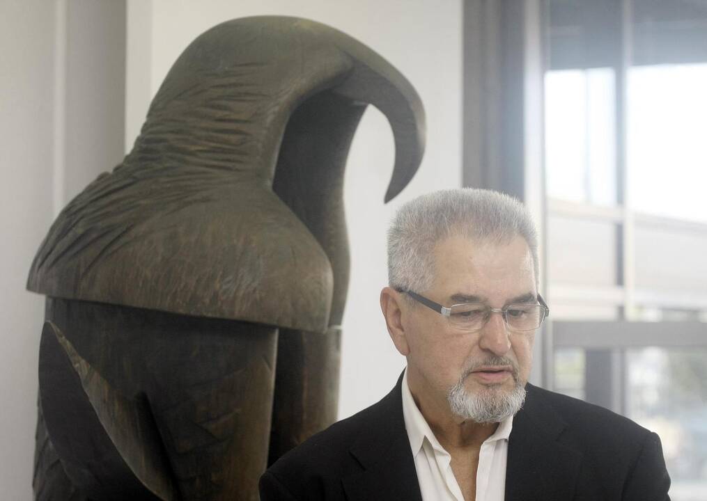 Judėjimas: "Užbaigti darbai – įpareigojimas naujam siekiui", – sako S.Žirgulis, prisipažindamas, kad jam maloniausias pats kūrybos procesas.