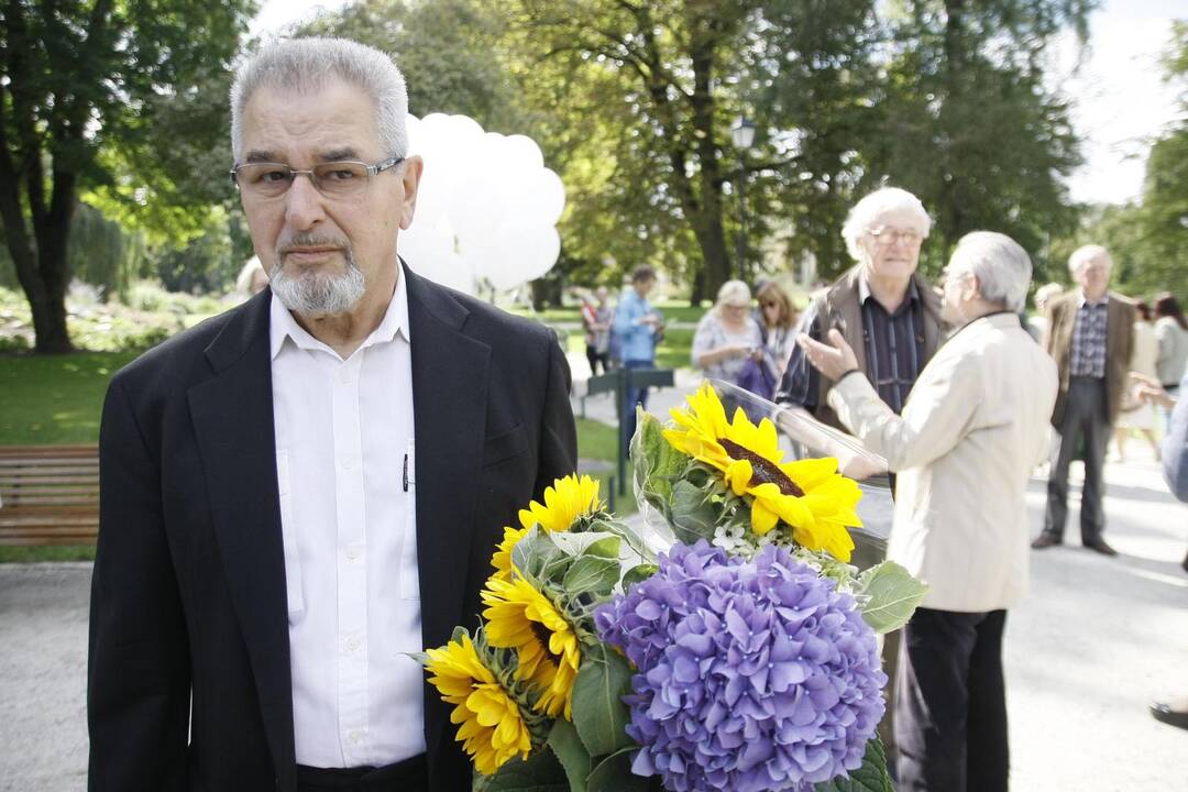 Judėjimas: "Užbaigti darbai – įpareigojimas naujam siekiui", – sako S.Žirgulis, prisipažindamas, kad jam maloniausias pats kūrybos procesas.