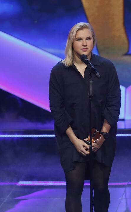Visvaldas Matijošaitis ir Rūta Meilutytė