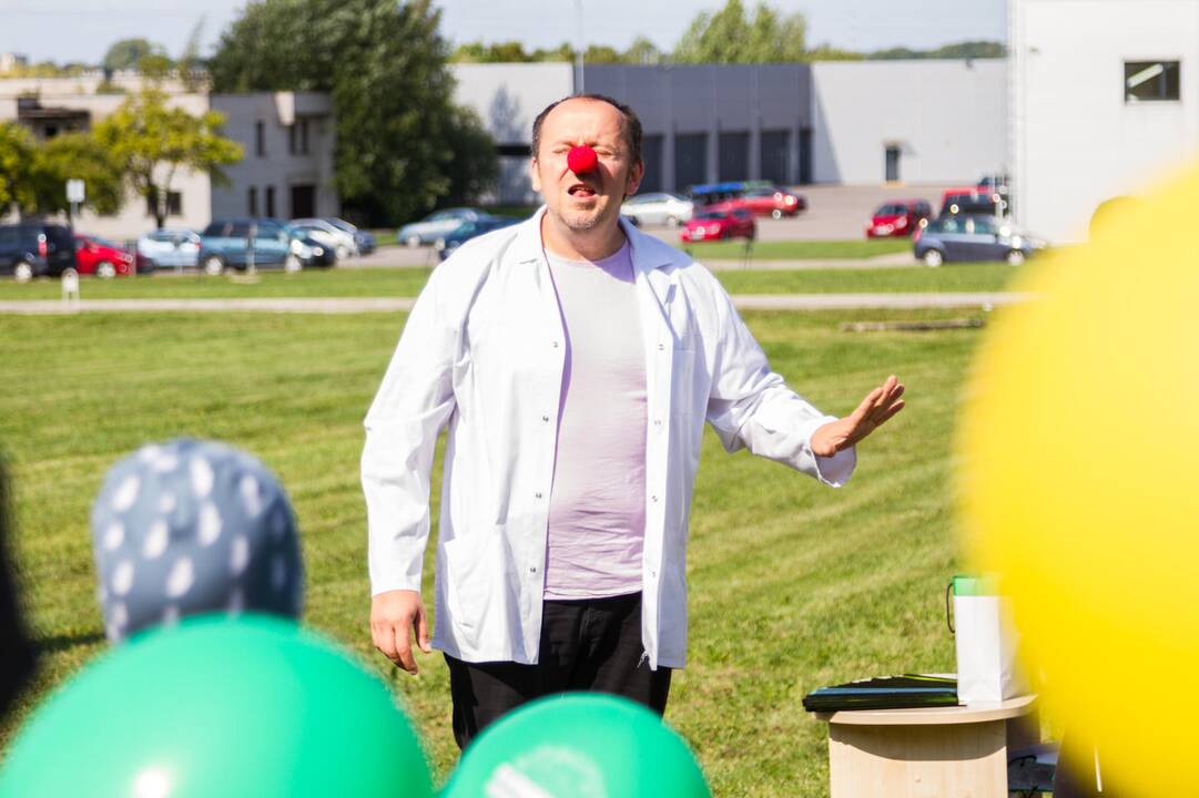 Policijos ir jojikų siurprizas ligoniukams