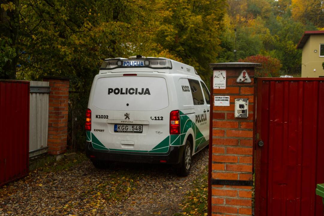 Krata policijos sulaikyto BMW vairuotojo namuose