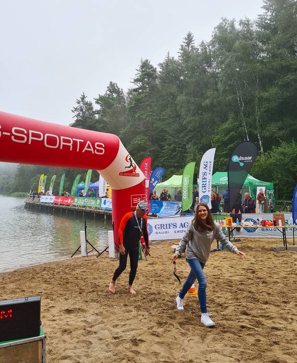 Išbandymas: Vilniaus plaukimo maratonas – asmeninis iššūkis kiekvienam dalyviui.