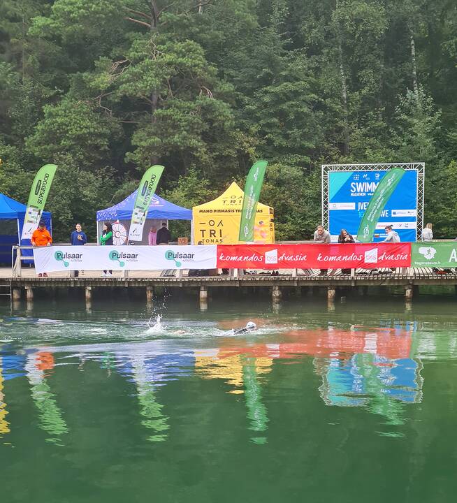 Išbandymas: Vilniaus plaukimo maratonas – asmeninis iššūkis kiekvienam dalyviui.